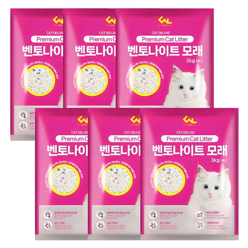씨엔앨라이프 응고형 벤토나이트 고양이 모래 제품 이미지